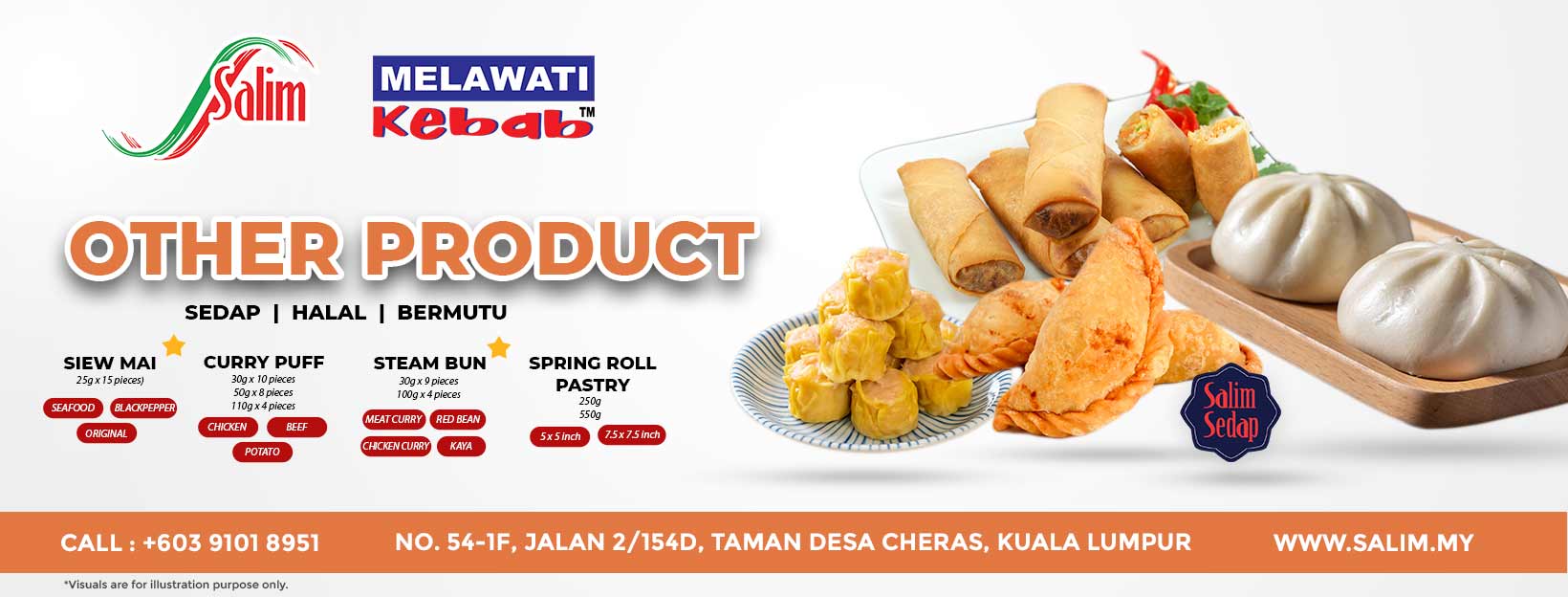 Siew Mai Kulit Popiah Pau Karipap Salim